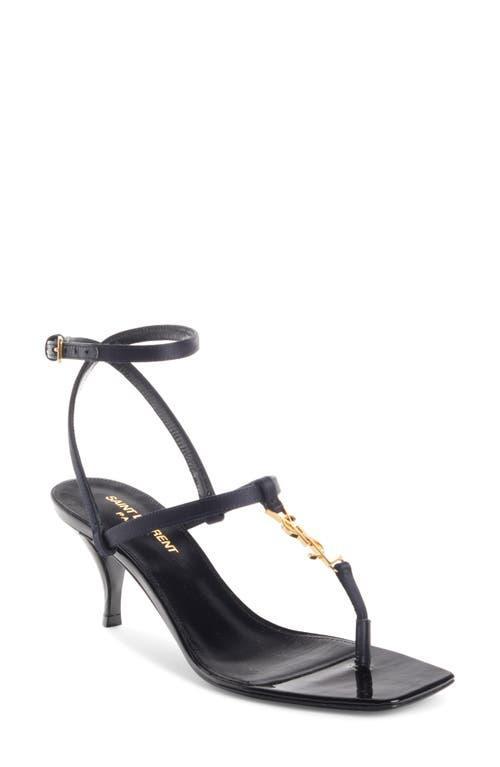 Saint Laurent Vitti Monogram Sandal Product Image