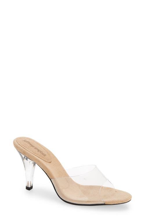 Jeffrey Campbell Cendrillon Clear Sandal Product Image