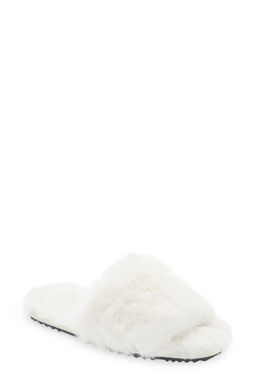 Apparis Diana Faux Fur Slide Slipper Product Image