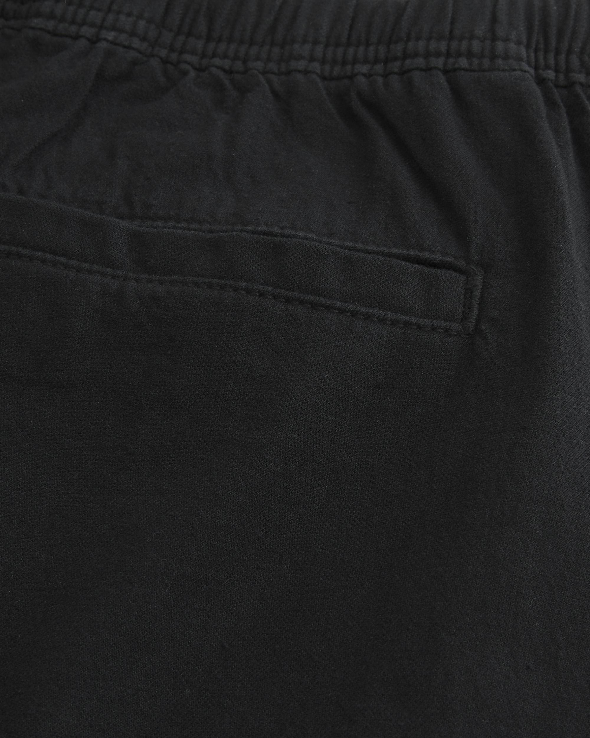 Loose Linen-Blend Pull-On Pants Product Image