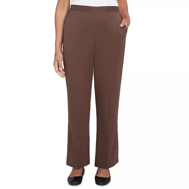 Womens Alfred Dunner Side Seam Pocket Short Length Pant Product Image