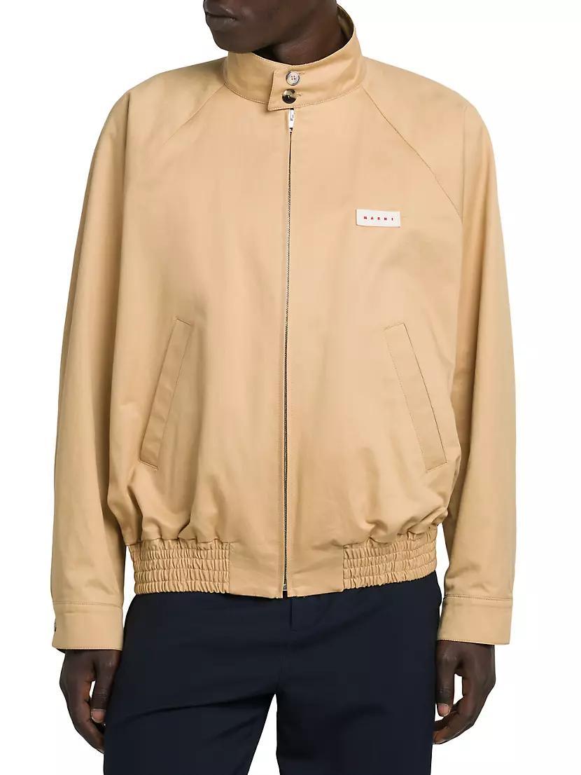 Gabardine Bomber Jacket Product Image