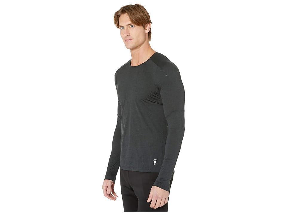 On Running Men's Performance Long Tee Black Product Image