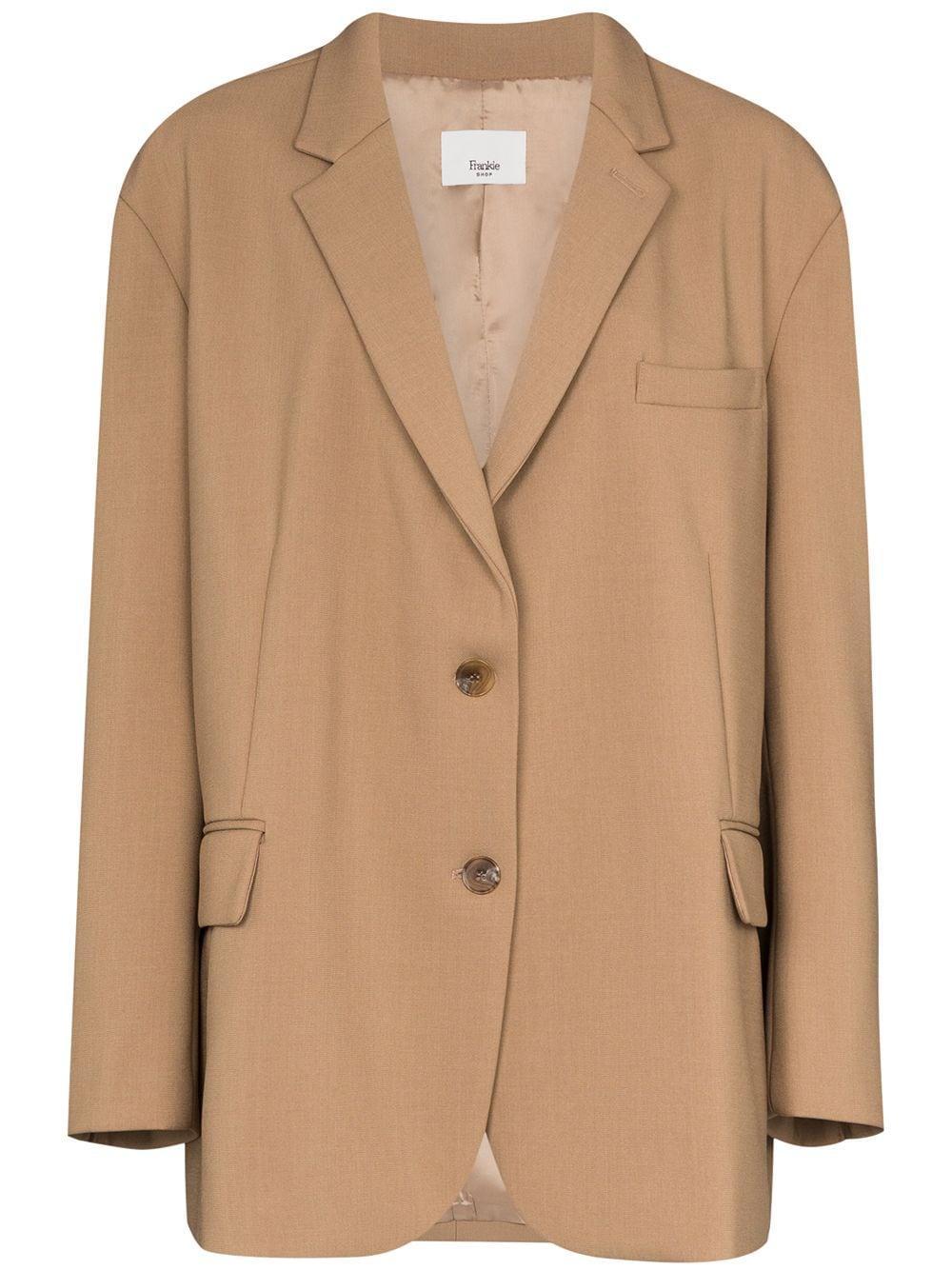 Bea single-breasted boxy blazer Product Image