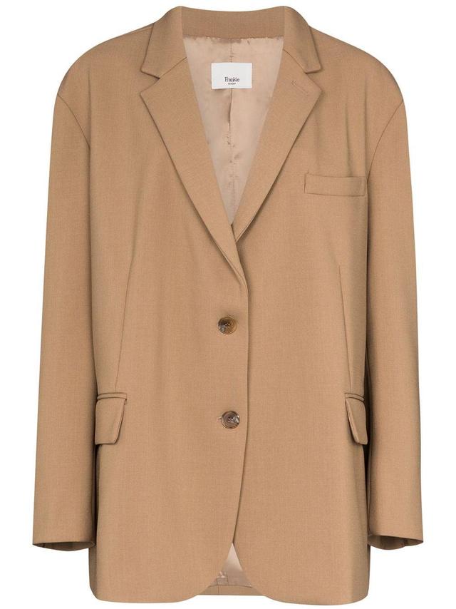 Bea single-breasted boxy blazer Product Image