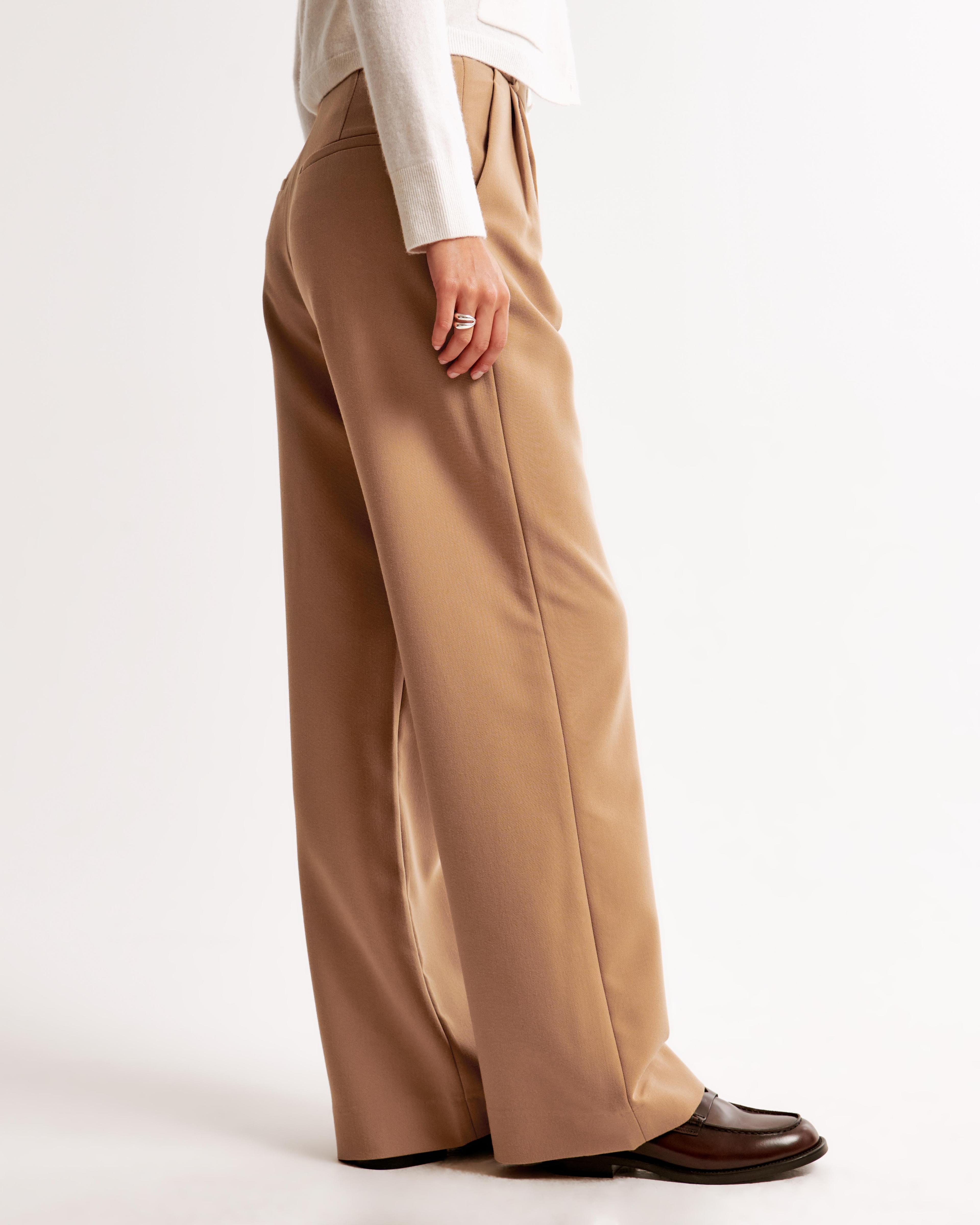 A&F Sloane Tailored Wide Leg Pant Product Image