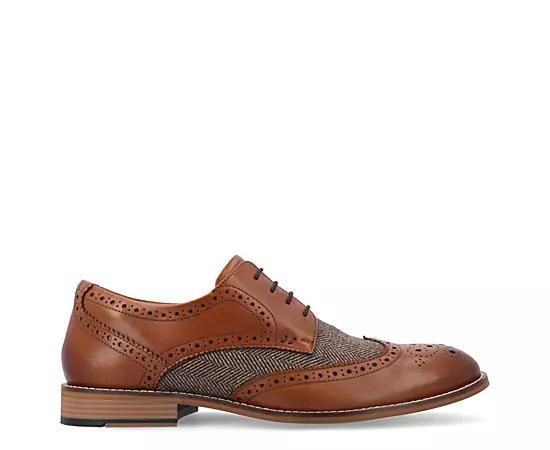 Thomas And Vine Mens Filmore Wing Tip Oxford Shoes Product Image