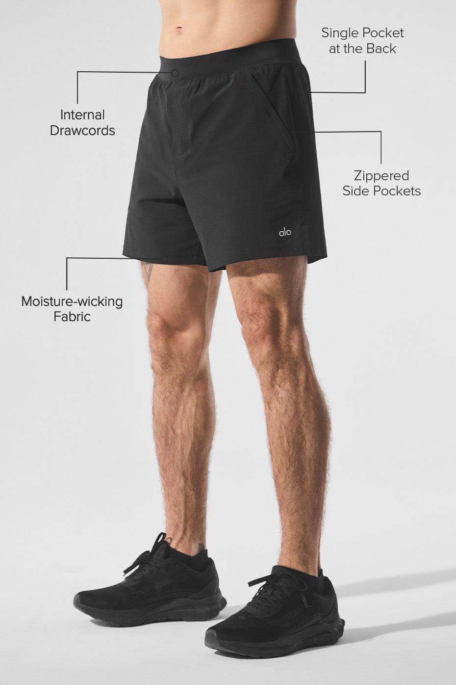 5" Repetition Short - Black Male Product Image