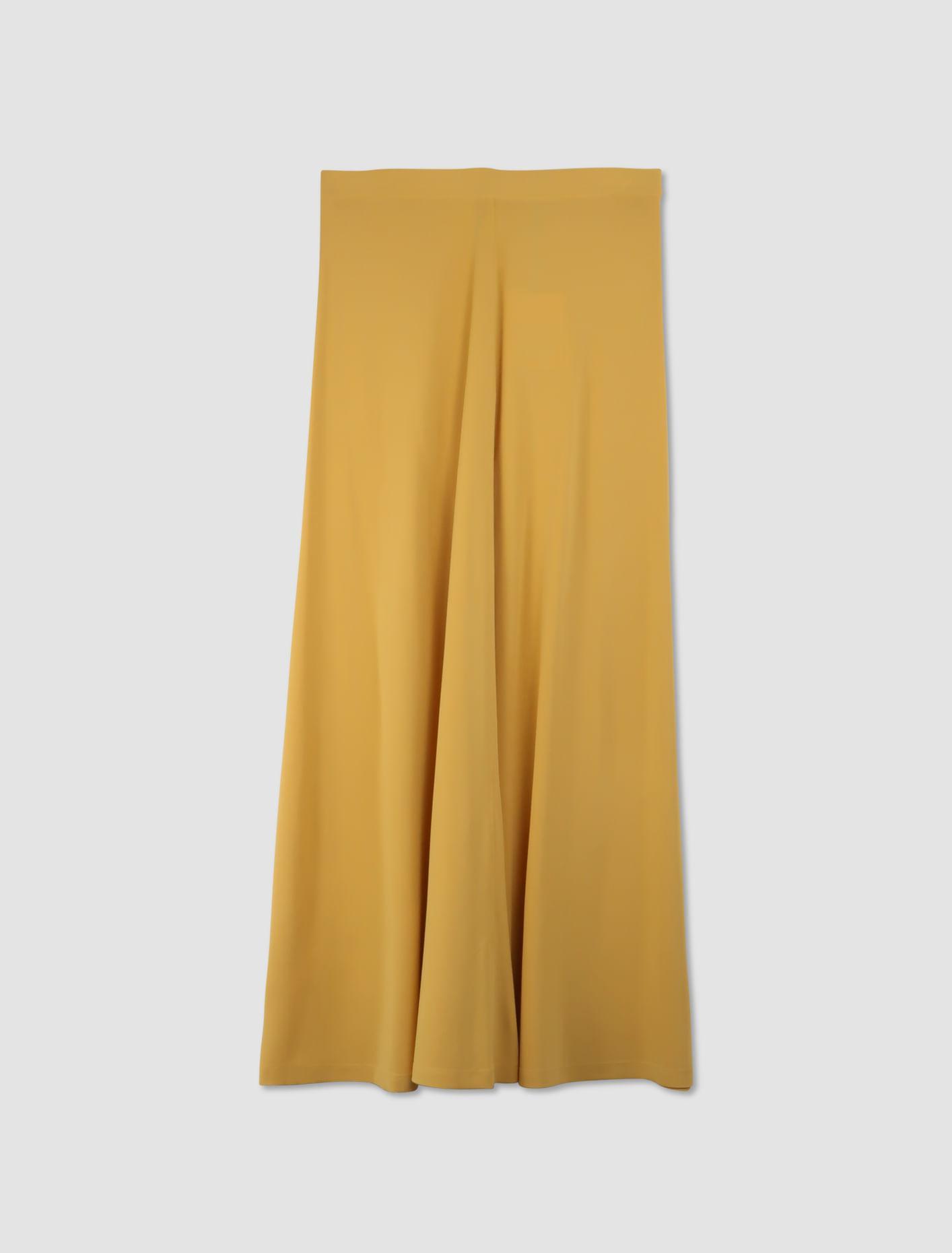 Fluid Jersey Skirt In Cornsilk Product Image