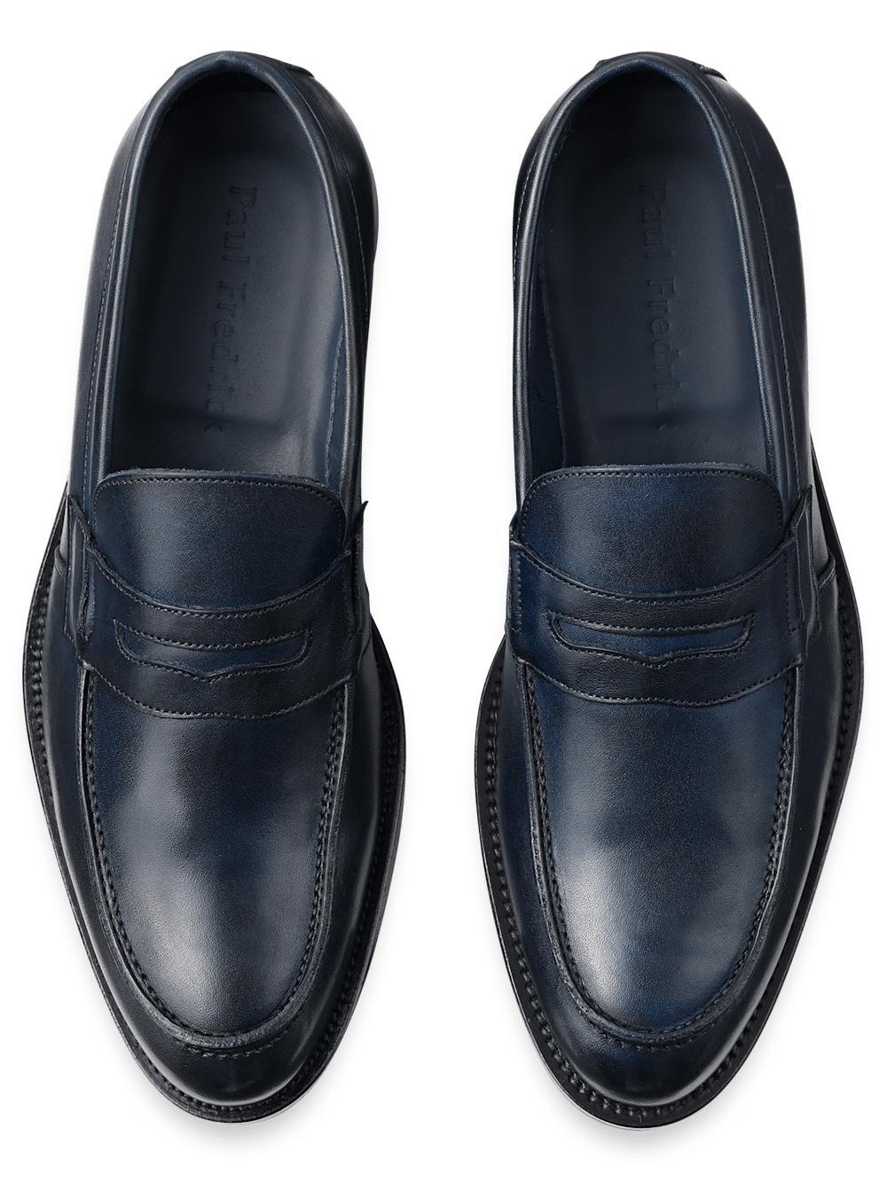 Eric Penny Loafer - Navy Product Image