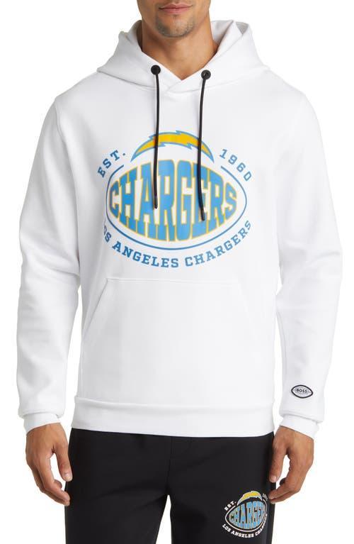 Mens BOSS X NFL Los Angeles Chargers Touchback Pullover Hoodie Product Image