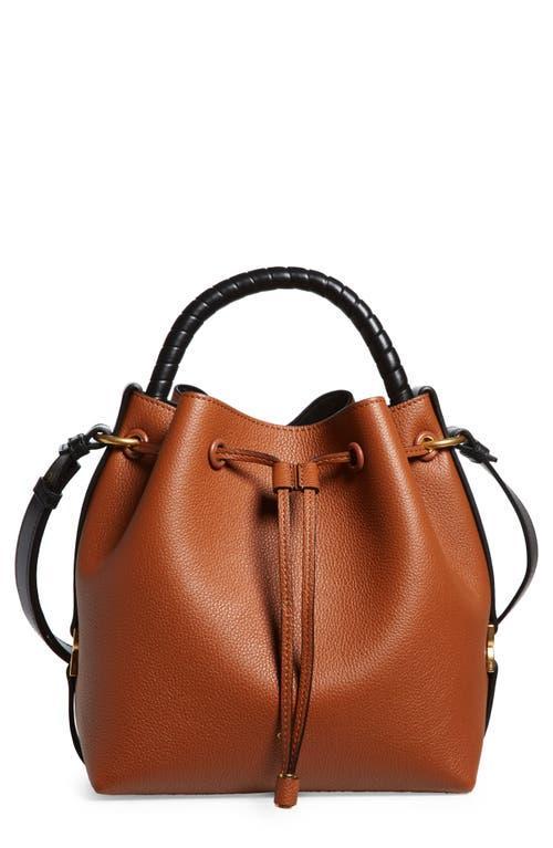 Womens Marcie Leather Bucket Bag Product Image