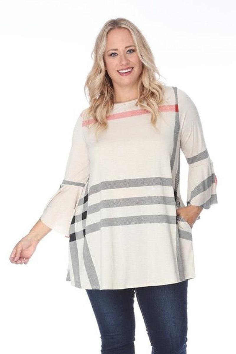 Plaid Tunic Product Image