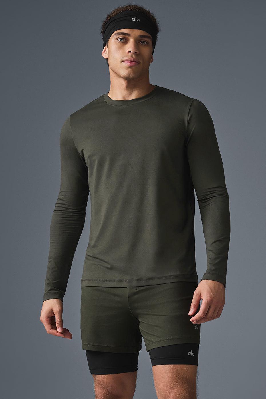 Conquer Reform Crewneck Long Sleeve - Stealth Green Male Product Image