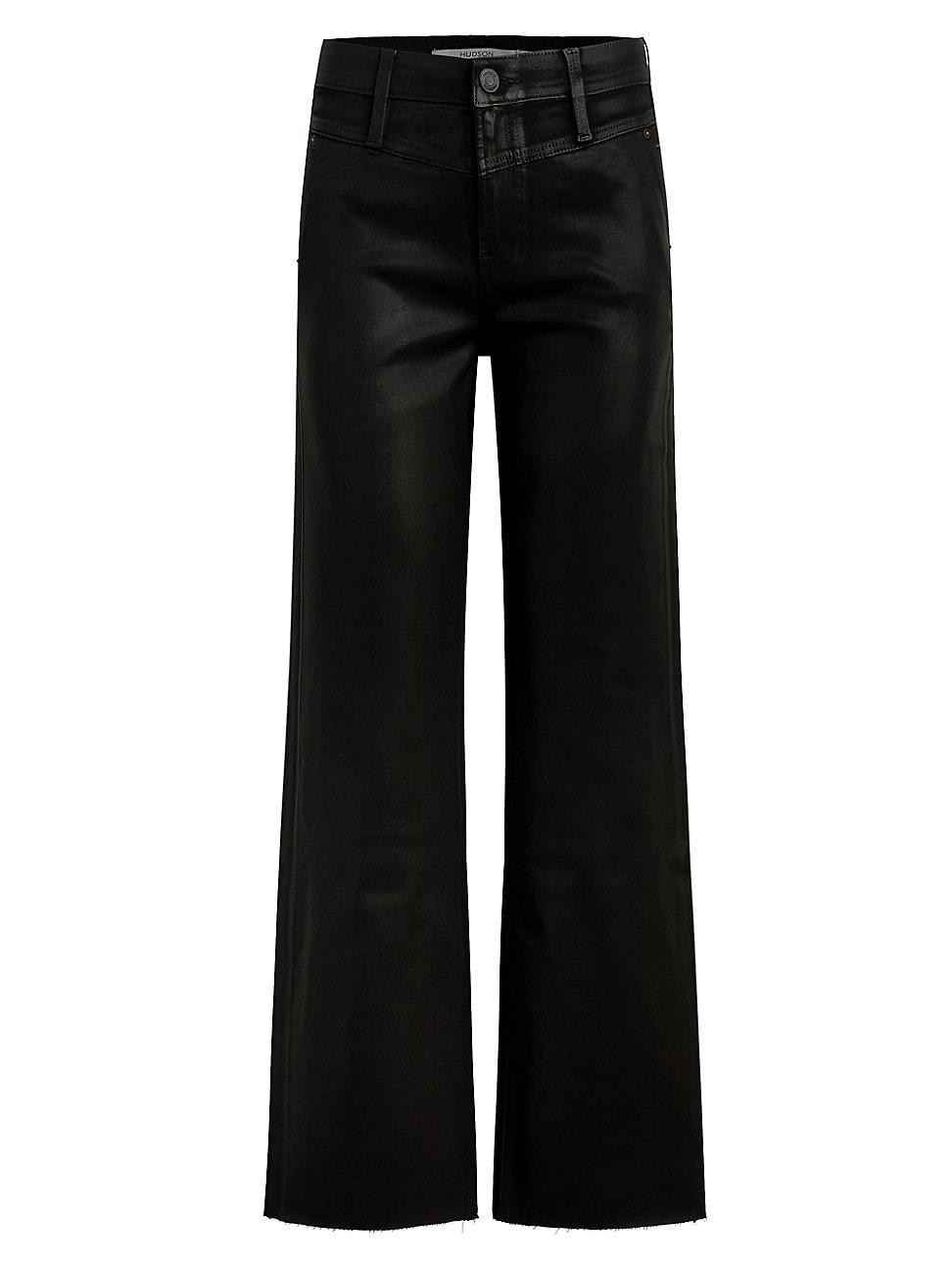 Womens Rosie Wide-Leg Crop Jeans product image