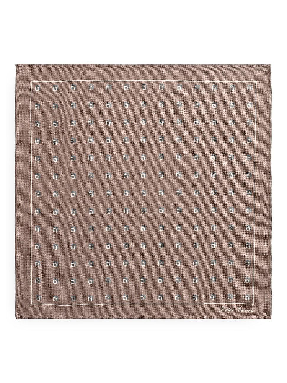 Mens Cashmere-Silk Pocket Square Product Image