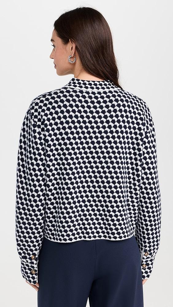 La Ligne Patterned Cropped Jane Jacket | Shopbop Product Image