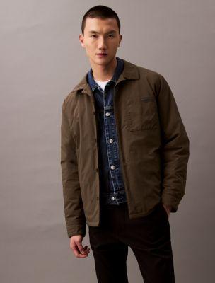 Crinkle Nylon Shirt Jacket Product Image