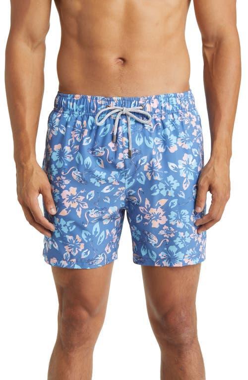 Vintage Summer Stretch Swim Trunks Product Image