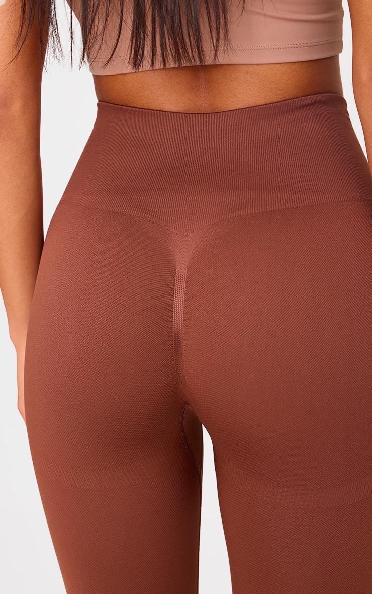 PLT Sport Chocolate Seamless High Waist Leggings Product Image