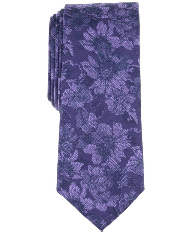 Bar Iii Mens Amber Skinny Floral Tie, Created for Macys Product Image