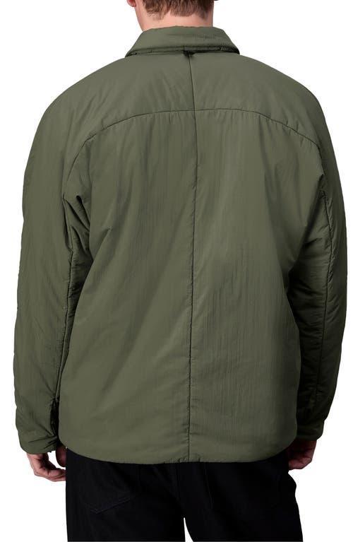 RAG & BONE Black Henderson Shirt Jacket In Forest Green Product Image