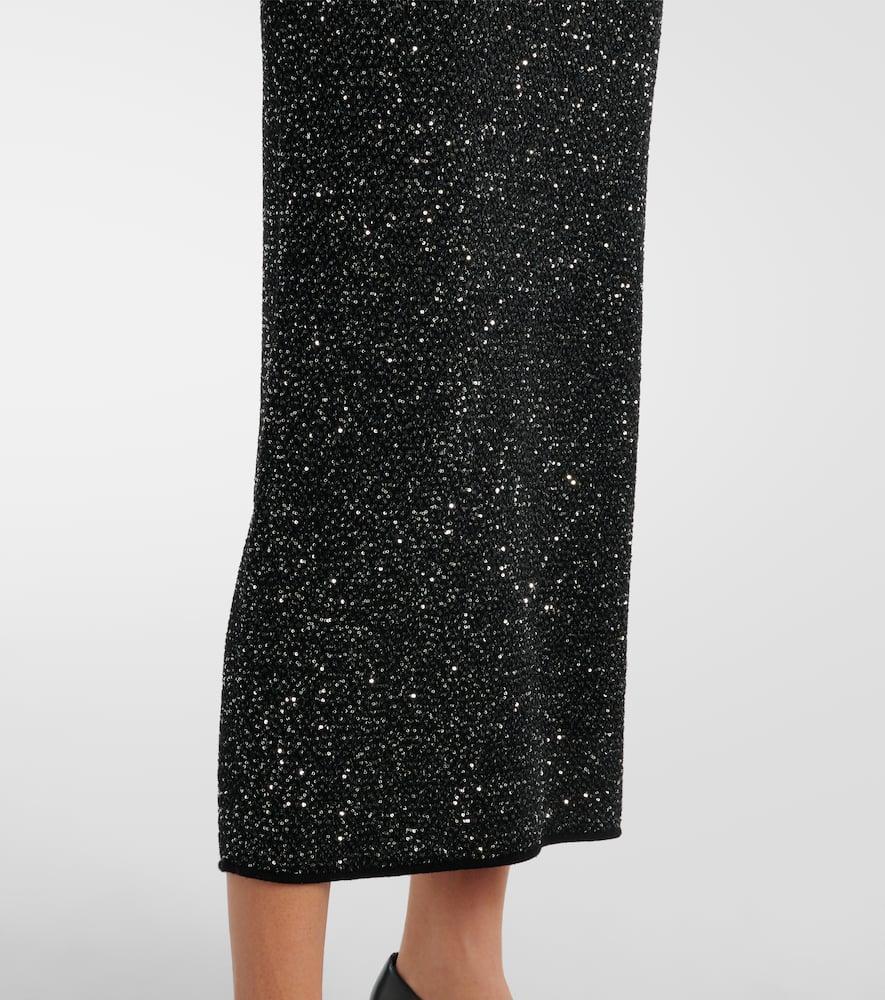 MAX MARA Berlina Sequined Maxi Dress In Multi Product Image