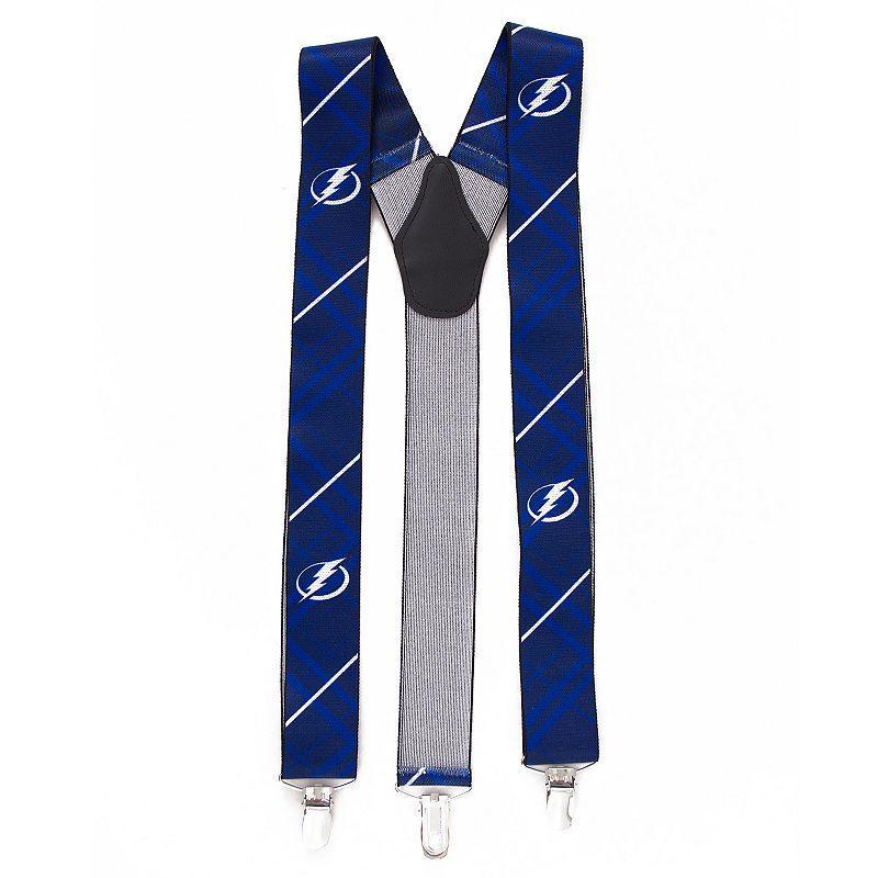 Mens Blue Tampa Bay Lightning Suspenders Product Image