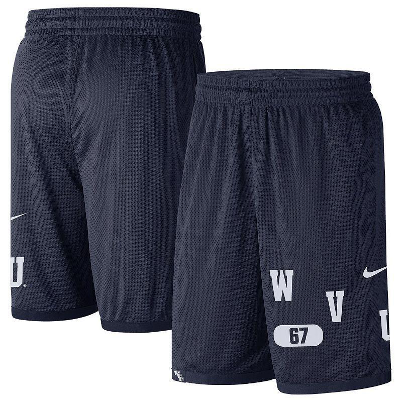 Mens Nike Navy West Virginia Mountaineers Wordmark Performance Shorts Product Image