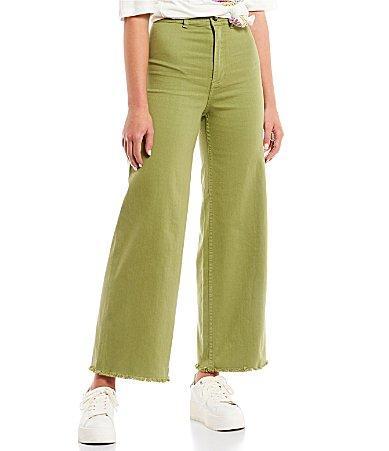 Billabong Free Fall High Rise Wide Leg Pants Product Image