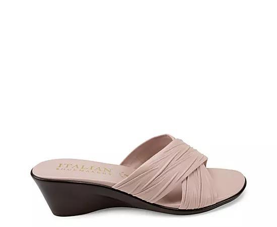 Italian Shoemakers Womens Kenny Wedge Sandal Product Image