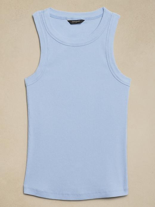 Ribbed Racer Tank Product Image