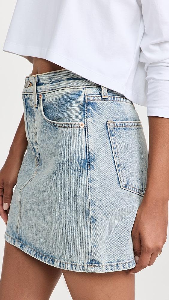 WARDROBE.NYC Denim Mini Skirt | Shopbop Product Image