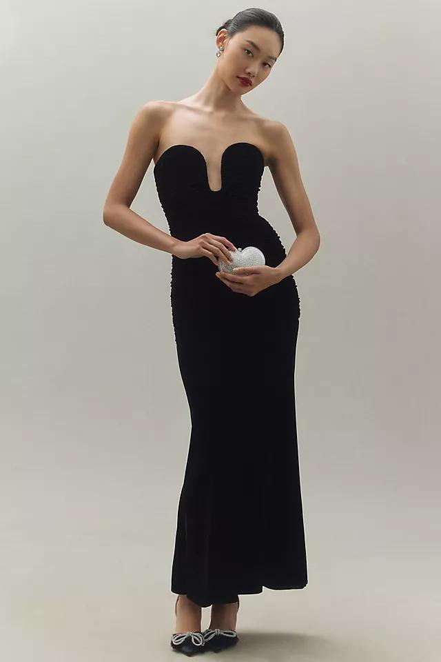 Bardot Elvira Velvet Midi Dress Product Image