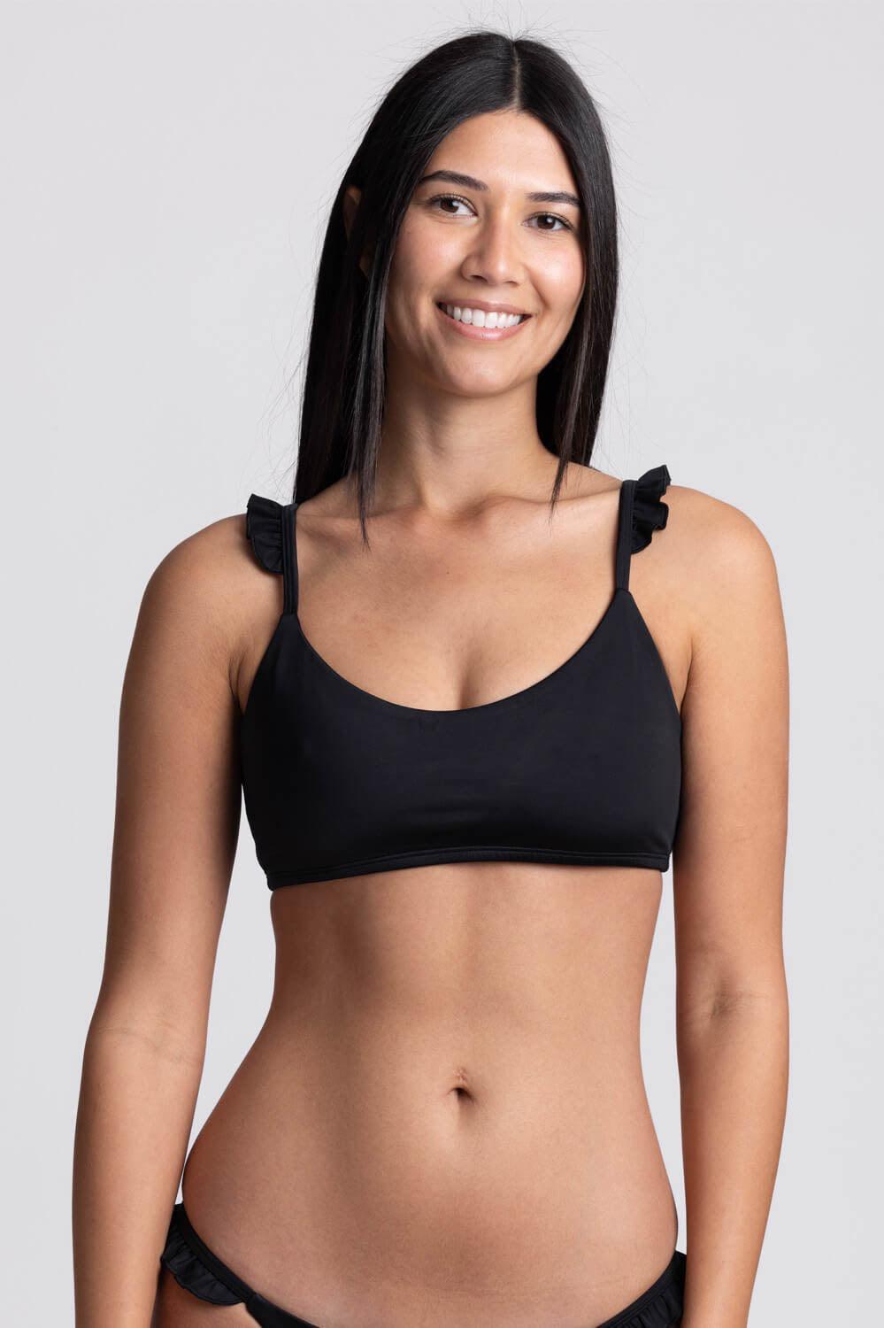 Donna Bikini Top - Black Female Product Image