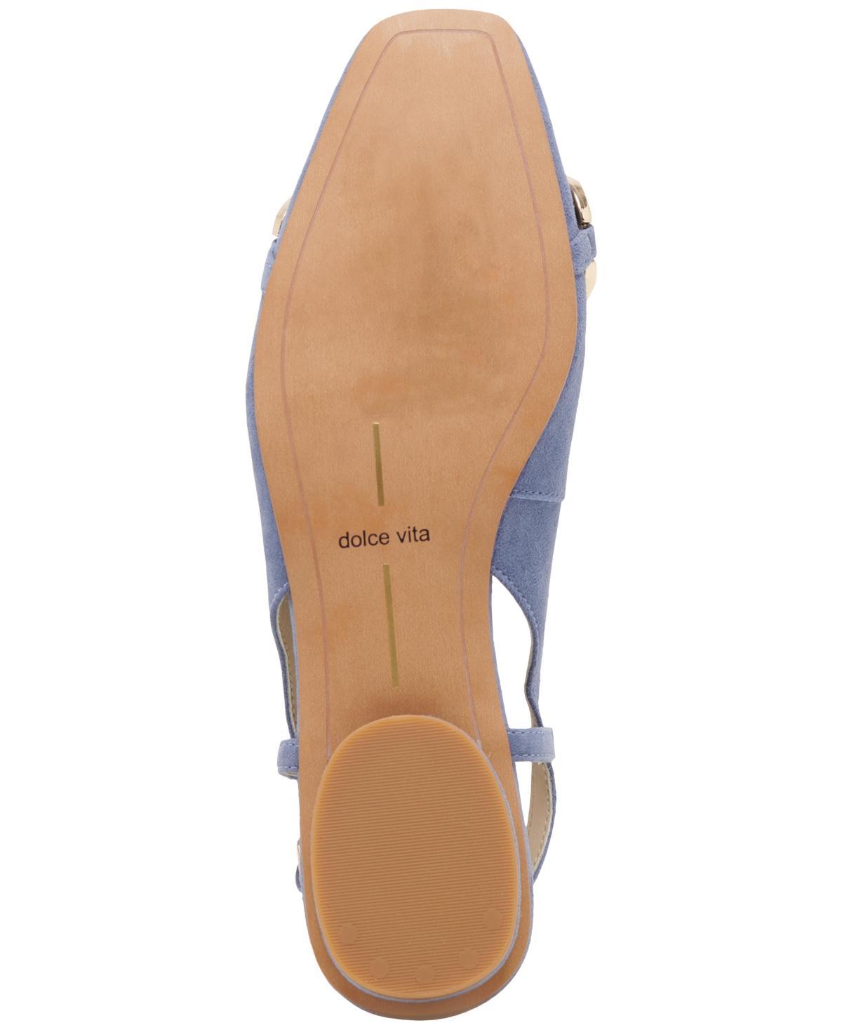 Dolce Vita Womens Ramano Slingback Buckled Flats Product Image