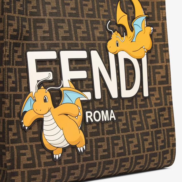 ShopperFENDI x FRGMT x POKÉMON brown FF fabric bag Product Image