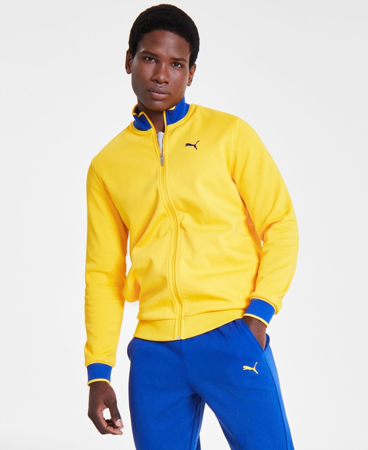 Puma Mens Vintage Sport Regular-Fit Full-Zip Track Jacket Product Image