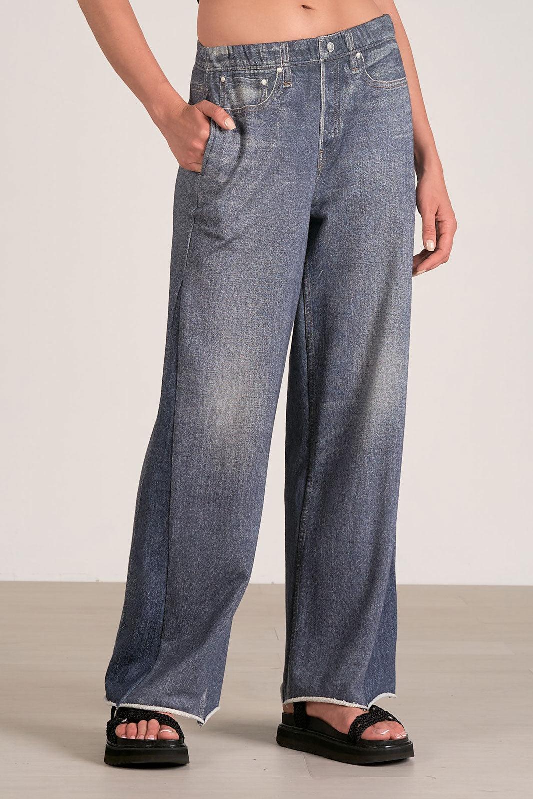 Wide Leg Denim Pant Product Image