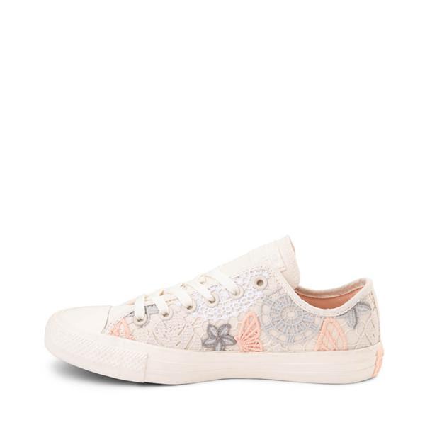 Womens Converse Chuck Taylor All Star Lo Butterflies Sneaker - Egret / Soft Peach Product Image