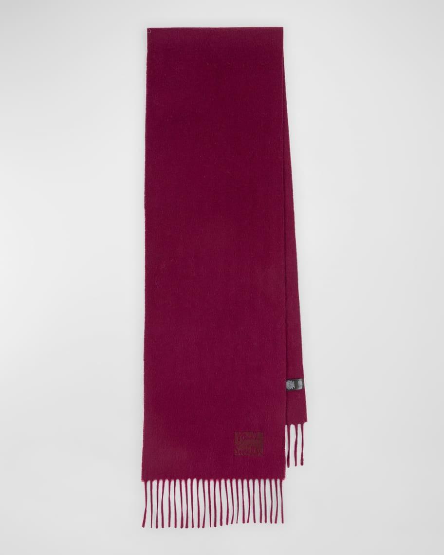 Mens Cashmere Micro-Logo Scarf Product Image