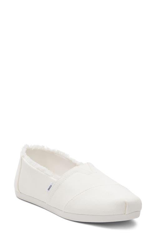 Toms Womens Alpargata Slip On Flats Product Image