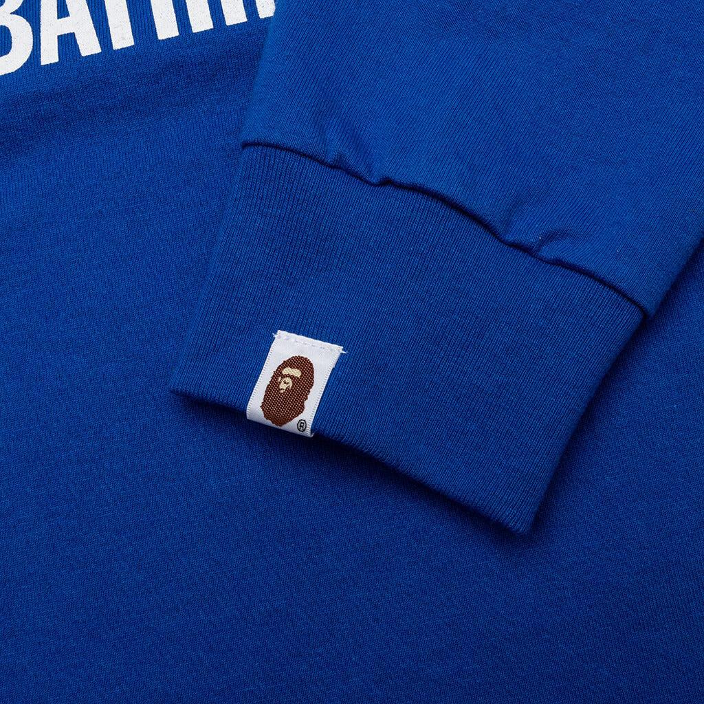 By Bathing Ape L/S Tee - Blue Male Product Image