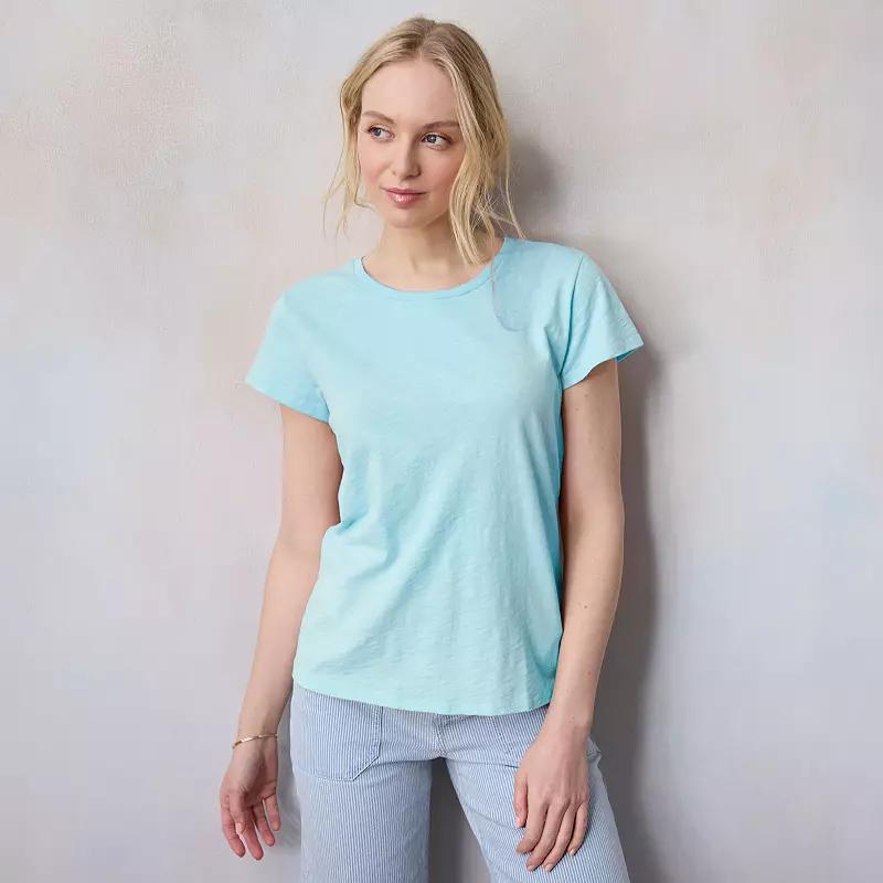 Womens LC Lauren Conrad Short Sleeve Tee Product Image