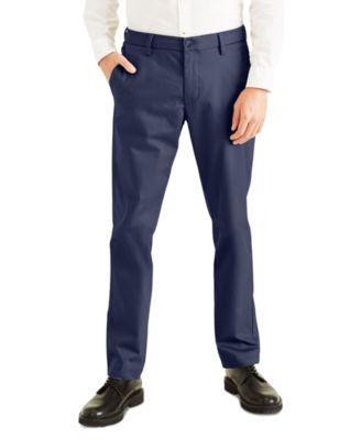 Men's Signature Slim Fit Iron Free Khaki Pants with Stain Defender Product Image