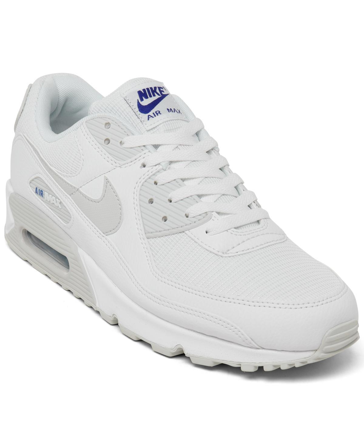 Nike Mens Air Max 90 Casual Sneakers from Finish Line - White Product Image