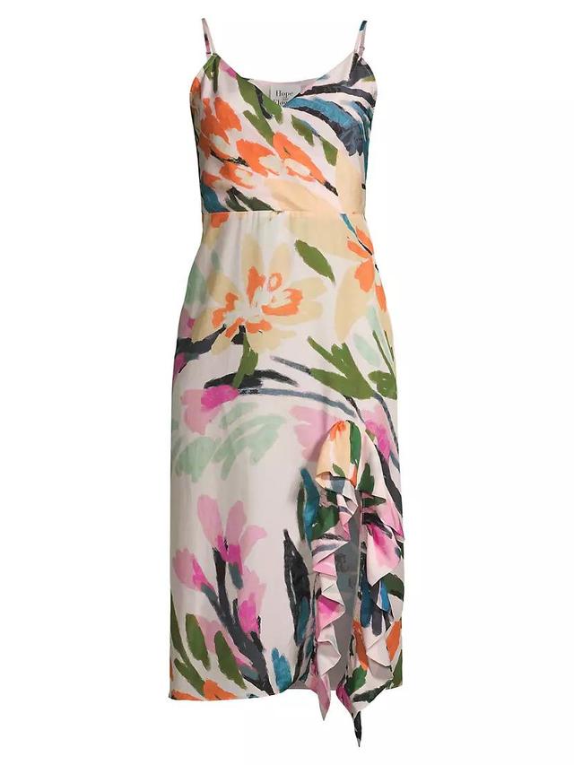 Floral V-Neck Dress Product Image