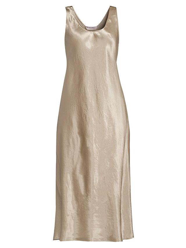 Max Mara Leisure Talete Textured Satin Midi Dress Product Image