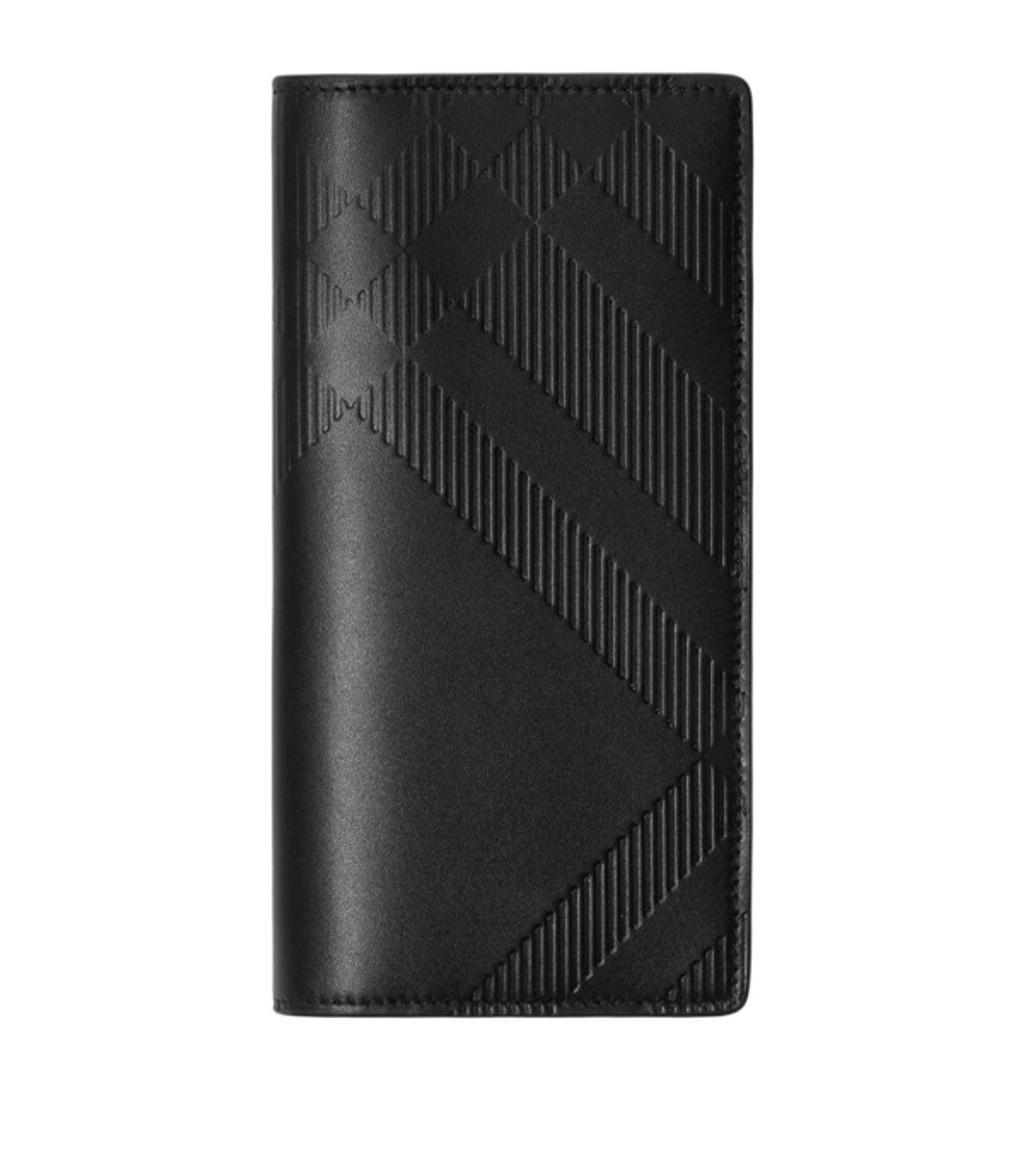 Continental Leather Wallet In Black Product Image