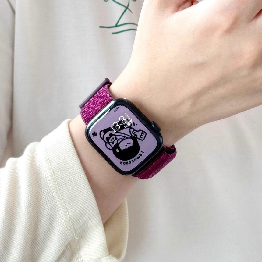 Nylon Self Adhesive Apple Watch Band Product Image